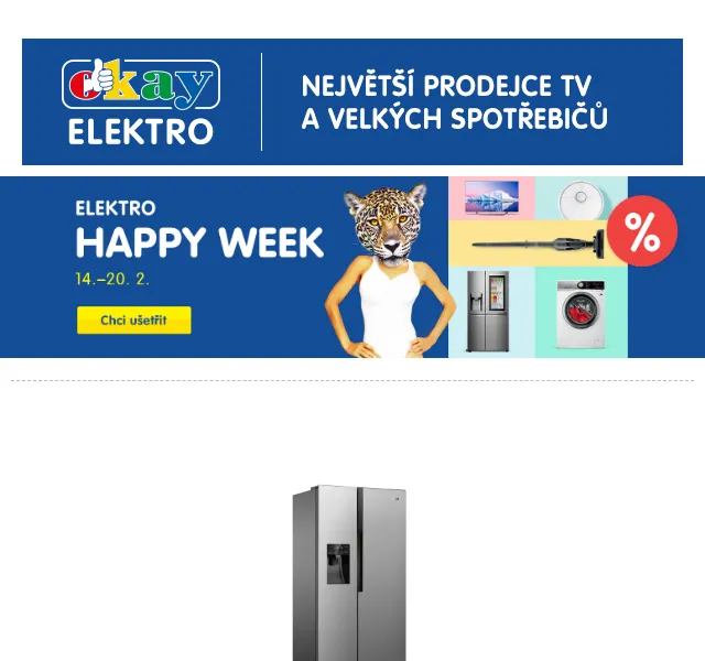 OKAY: Lednice a mrazáky Gorenje, Samsung, Bosch – červen 2026 | Nuslet.cz