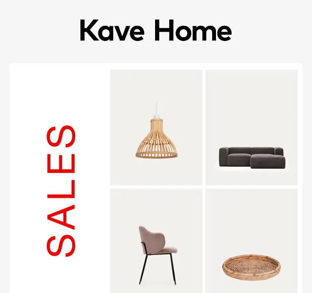Kave Home Sale: Výprodej se slevami až 60 % – červenec 2026 | Nuslet.cz