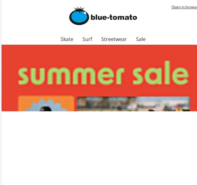 BLUE TOMATO: Summer Sale sleva až 30 % – červen 2026 | Nuslet.cz