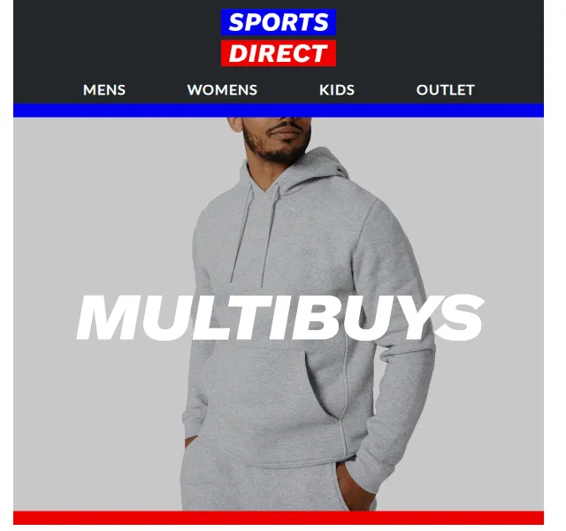 Sportsdirect.com: Multibuy akce – červen 2026 | Nuslet.cz