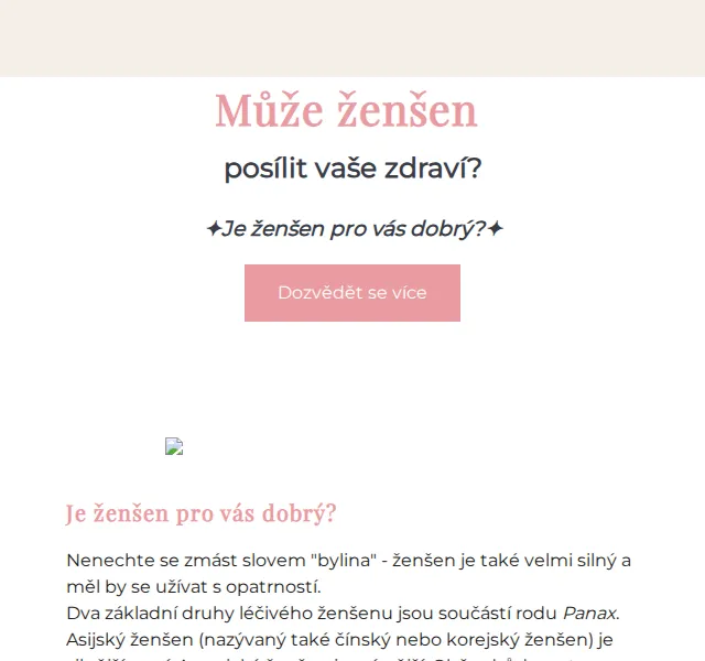 Tozax CZ: Ženšen a bylinné doplňky – červenec 2026 | Nuslet.cz