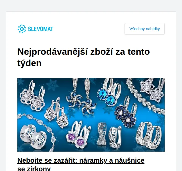 Slevomat: šperky se zirkony a fotoknihy od 149 Kč – červen 2026 | Nuslet.cz