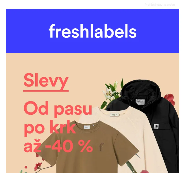 Freshlabels: jarní/léto SALEkce až 40 % – červen 2026 | Nuslet.cz