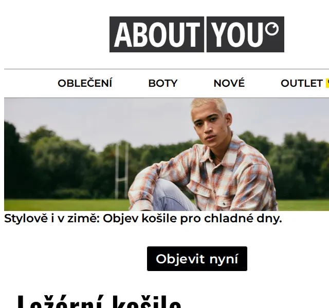 ABOUT YOU: Košile pro každý outfit – podzim 2026 | Nuslet.cz