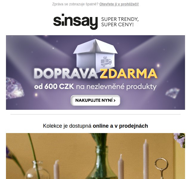 Sinsay: Velikonoce od 59 Kč – duben 2026 | Nuslet.cz