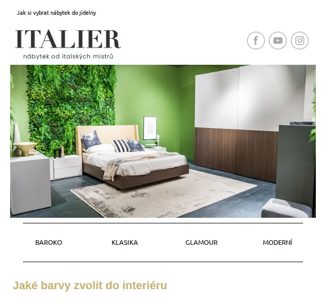 Italier.cz: Tipy na barvy do interiéru – rady pro jídelnu i obývák | Nuslet.cz
