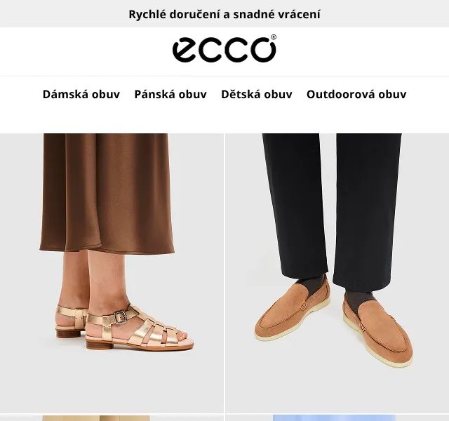 ECCO: Letní obuv – květen 2026 | Nuslet.cz