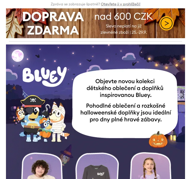 Sinsay: Dětské oblečení s oblíbenými postavami – červen 2026 | Nuslet.cz