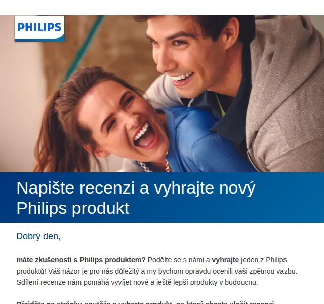 Philips: Napište recenzi a vyhrajte nový produkt – červen 2026 | Nuslet.cz