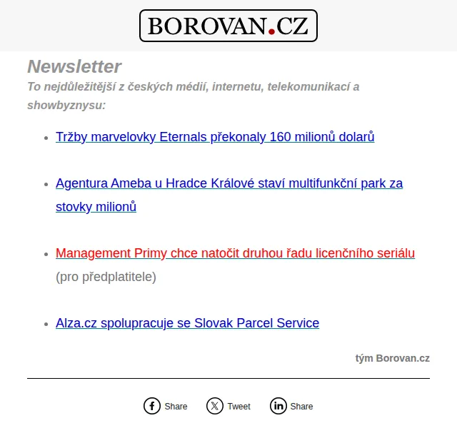Aleš Borovan: Přehled zpráv z médií – červen 2026 | Nuslet.cz