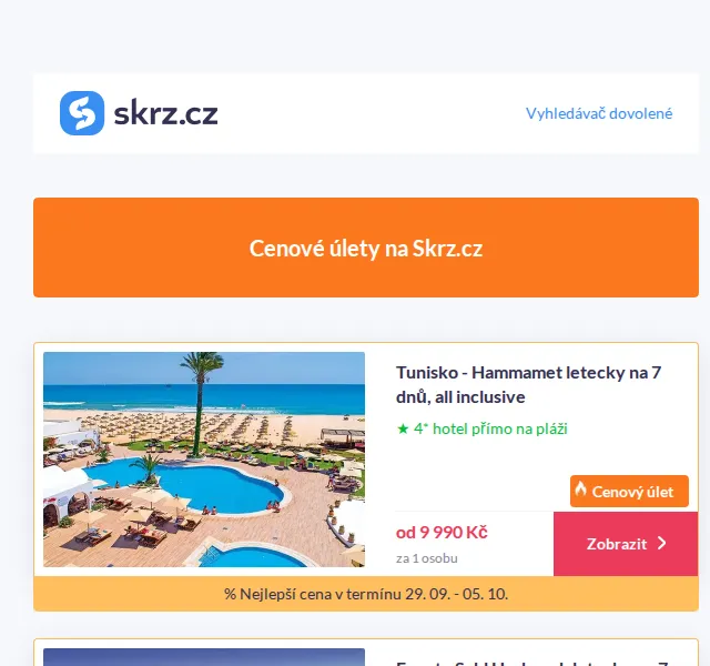 Vánoce na Skrz: dovolená od 9 990 Kč – červen 2026 | Nuslet.cz