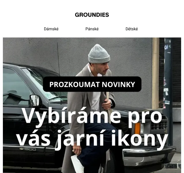 Groundies: pohodlné tenisky Zero, Universe a Panama – květen 2026