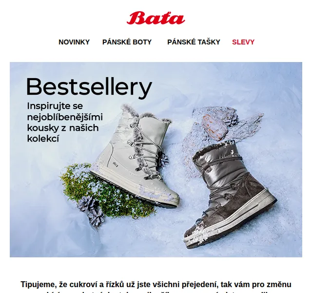 Baťa: Přehlídka bestsellerů 2022 – červen 2026 | Nuslet.cz