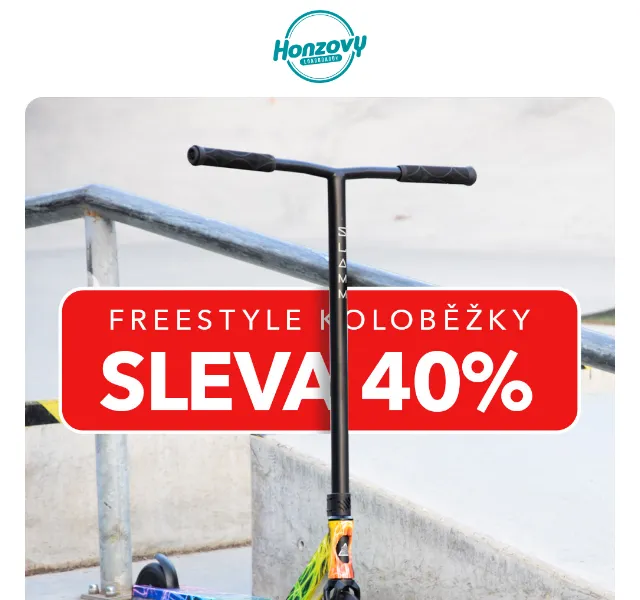 Honzovy Longboardy: SLEVA 40 % na koloběžky Slamm – červen 2026 | Nuslet.cz