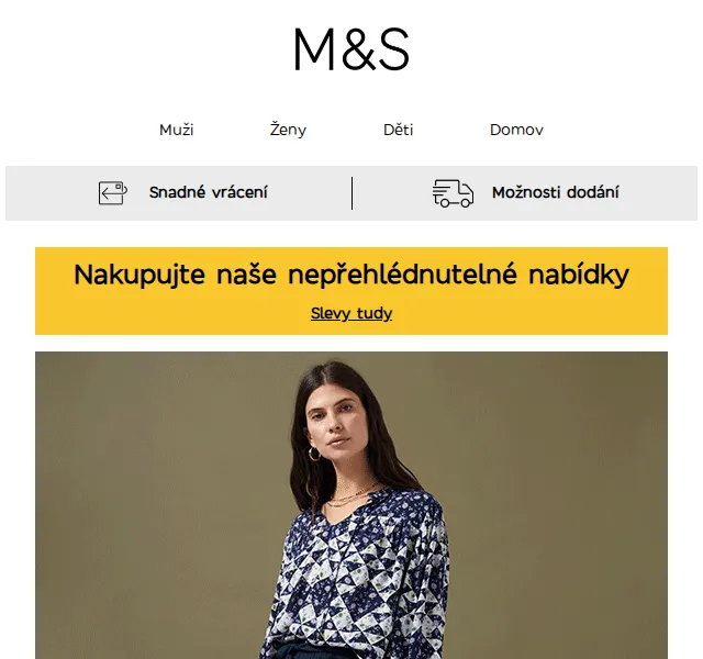 Marks and Spencer: Slevy na kolekce Per Una, Autograph a Jaeger – červenec 2026 | Nuslet.cz