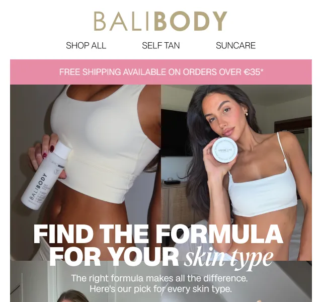 Bali Body: Samoзагар na míru tvému typu kůže – červenec 2026