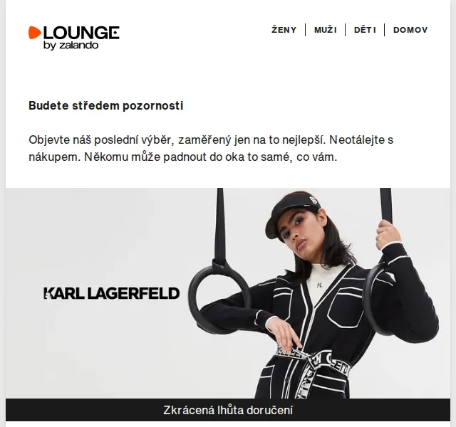 Lounge by Zalando: Karl Lagerfeld a Ivy Park až 80 % – červen 2026 | Nuslet.cz