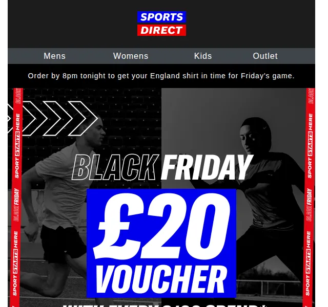 Sportsdirect: Gifts for him & £20 voucher – červen 2026 | Nuslet.cz