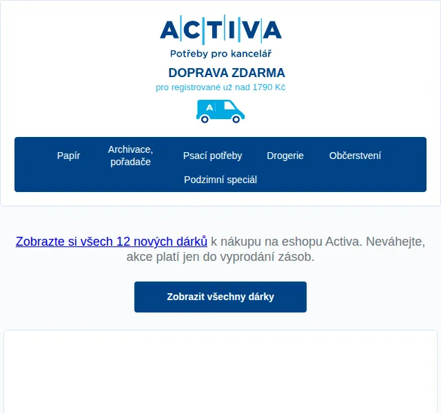 Activa: 3+1, 5+1 a 12 dárků k nákupu – červen 2026 | Nuslet.cz