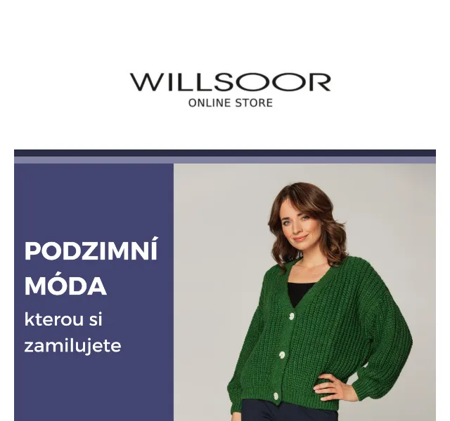 Košile Willsoor: Podzimní móda – červen 2026 | Nuslet.cz