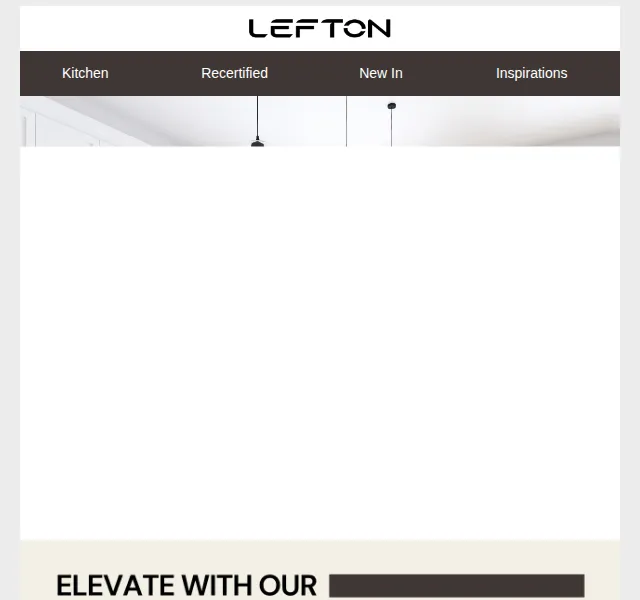 Lefton Sanitary: nové kolekce pro kuchyně – červen 2026 | Nuslet.cz