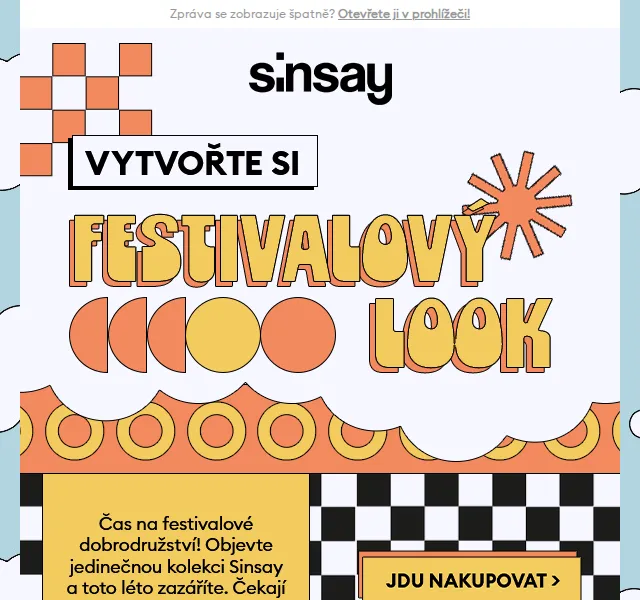 Sinsay: Zahájení festivalové sezóny – červenec 2026 | Nuslet.cz