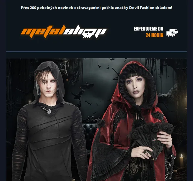 METALSHOP: Nová kolekce Devil Fashion – červen 2026 | Nuslet.cz