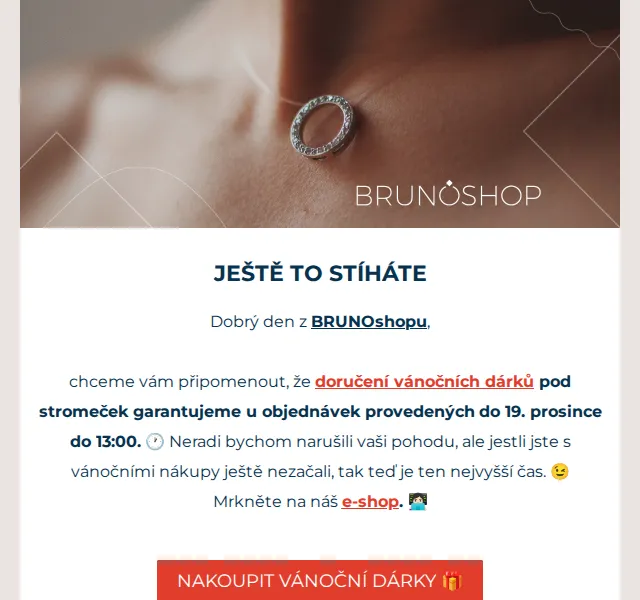 BRUNOshop: Vánoční slevy na šperky a dárky – prosinec 2024 | Nuslet.cz