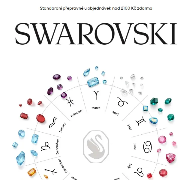 Swarovski: Kolekce Birthstones – nová sada za exkluzivní on-line cenu – červen 2026 | Nuslet.cz