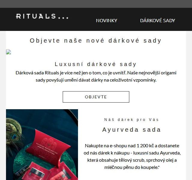 Rituals: Nové dárkové sady – červen 2026 | Nuslet.cz