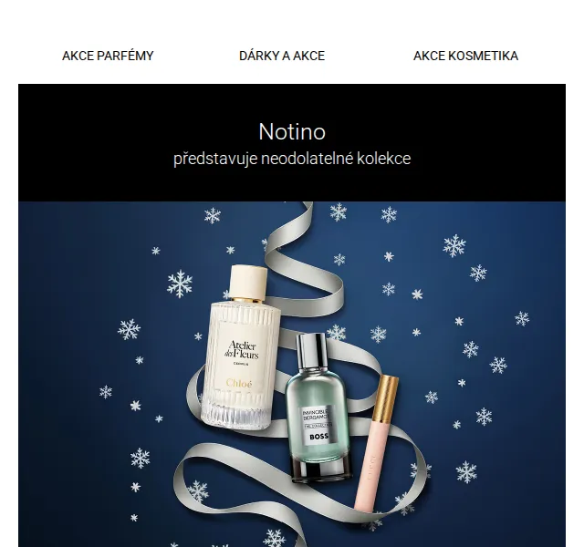 Notino Black Friday: Parfémy Hugo Boss, Gucci, Chloé – Duben 2026