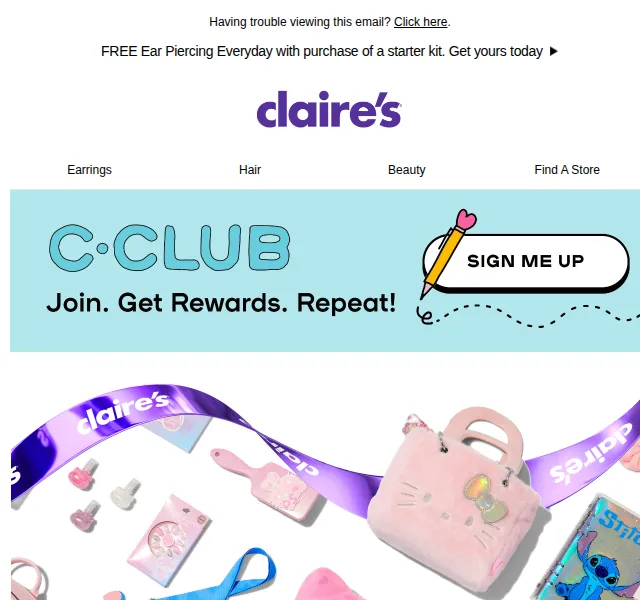 Claire's: 30% sleva na plyšáky + 3 zdarma – červen 2026 | Nuslet.cz