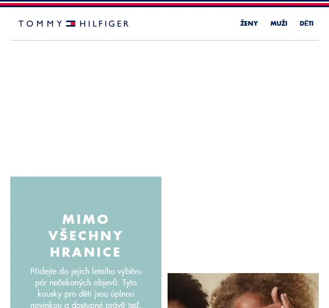Tommy Hilfiger: dětská kolekce léto – červenec 2026 | Nuslet.cz