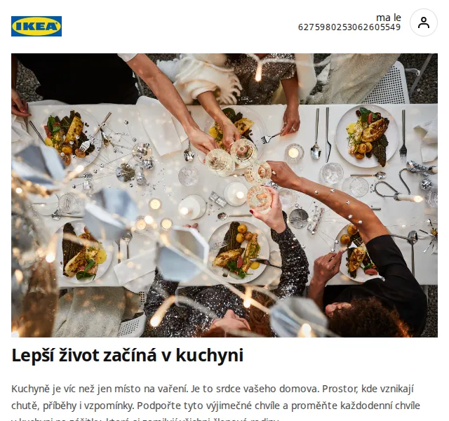 Ikea: Vánoční nádobí a dekorace se slevou – prosinec 2025 | Nuslet.cz