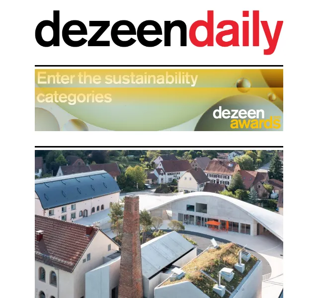 Dezeen Daily: novinky z architektury a designu – červen 2026 | Nuslet.cz