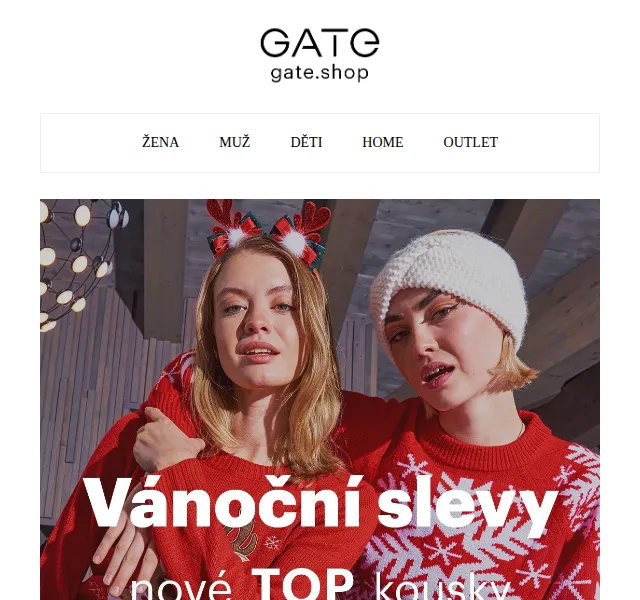 gate.shop: Vánoční slevy až 50 % – červenec 2026 | Nuslet.cz
