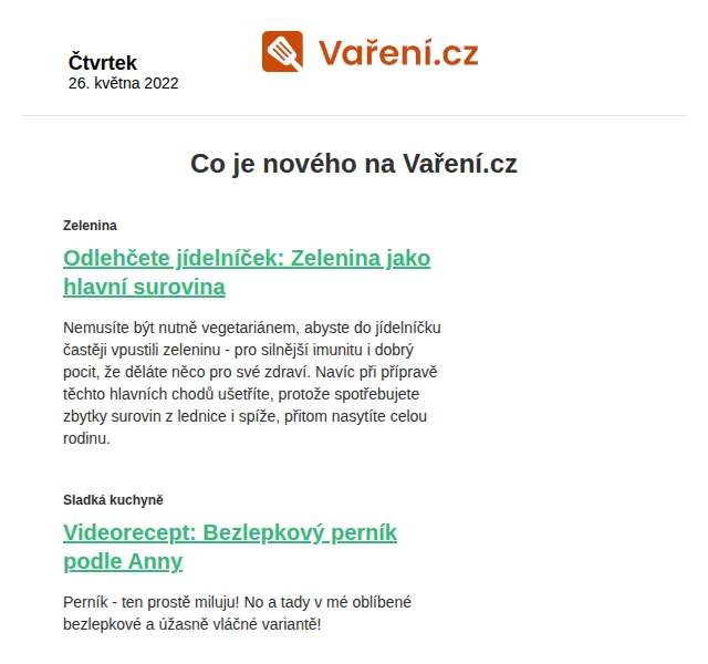 Vaření.cz: Jahodové knedlíky a nové recepty – červen 2026 | Nuslet.cz