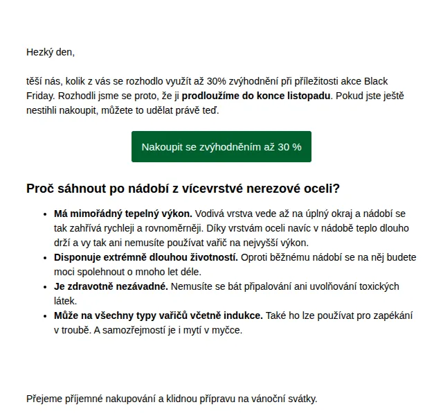 Jan Fabini: Nádobí Lucca s až 30% slevou – červen 2026 | Nuslet.cz
