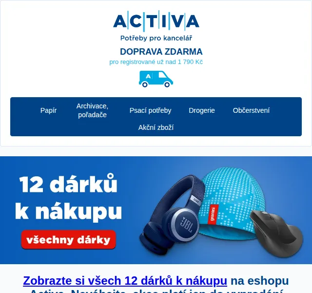 Activa: 12 dárků k nákupu – červen 2026 | Nuslet.cz