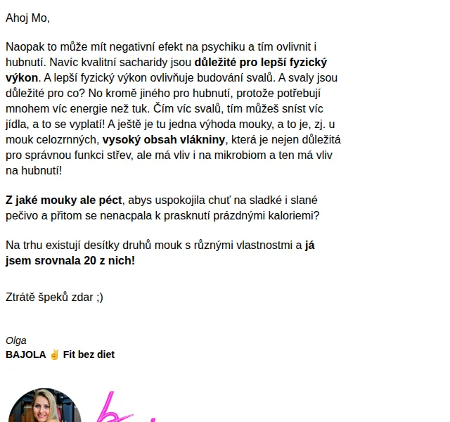 BAJOLA ✌ Fit bez diet: 20 mouk pro hubnutí – červen 2026 | Nuslet.cz