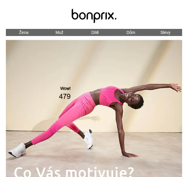 Bonprix: Sportovní oblečení z recyklovaných materiálů – červen 2026 | Nuslet.cz