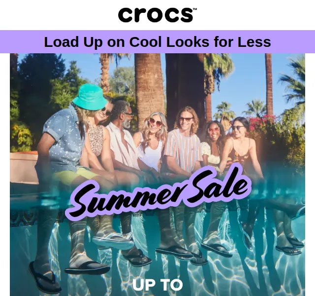 Crocs: Letní výprodej až 50 % – červenec 2026 | Nuslet.cz