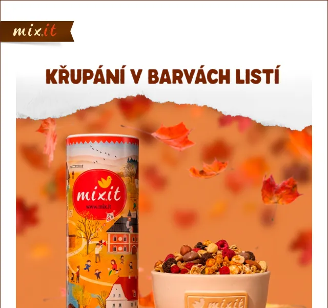 Mixit: Pečený podzim, granola se skořicí – říjen 2026