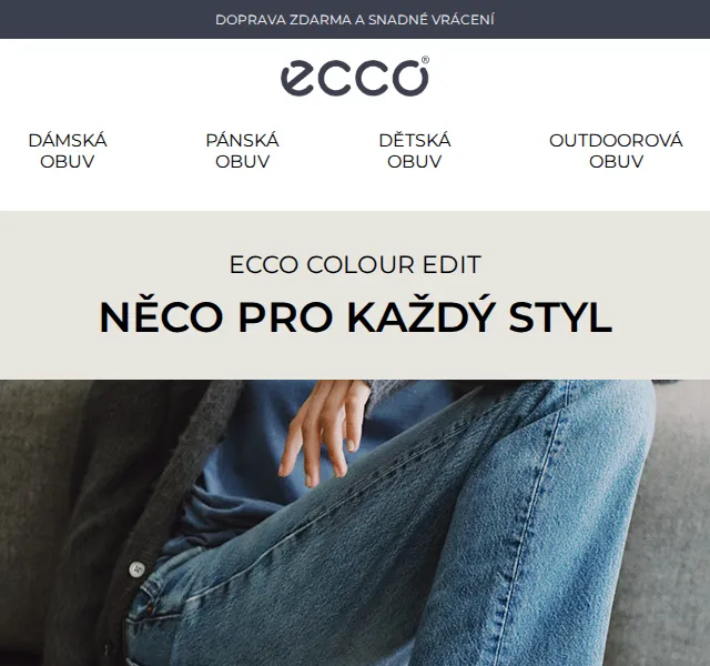 ECCO Colour Edit: trendy barvy podzimu – říjen 2026 | Nuslet.cz