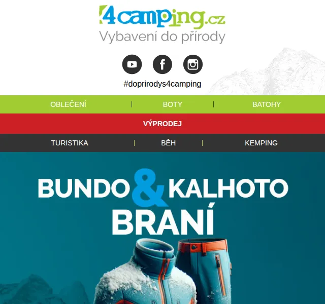 4camping: BUNDO+KALHOTOBRANÍ – červen 2026 | Nuslet.cz