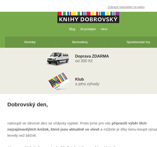 KnihyDobrovsky.cz: Slevy až 50 % na knihy – červen 2026 | Nuslet.cz