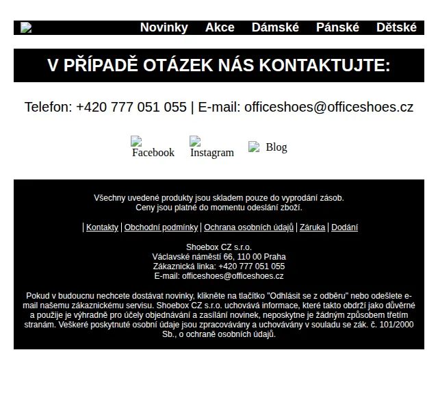 Office Shoes: Valentýnská akce – červen 2026 | Nuslet.cz