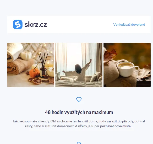 Vánoce na Skrz: Víkendové pobyty od 2 090 Kč – červen 2026 | Nuslet.cz