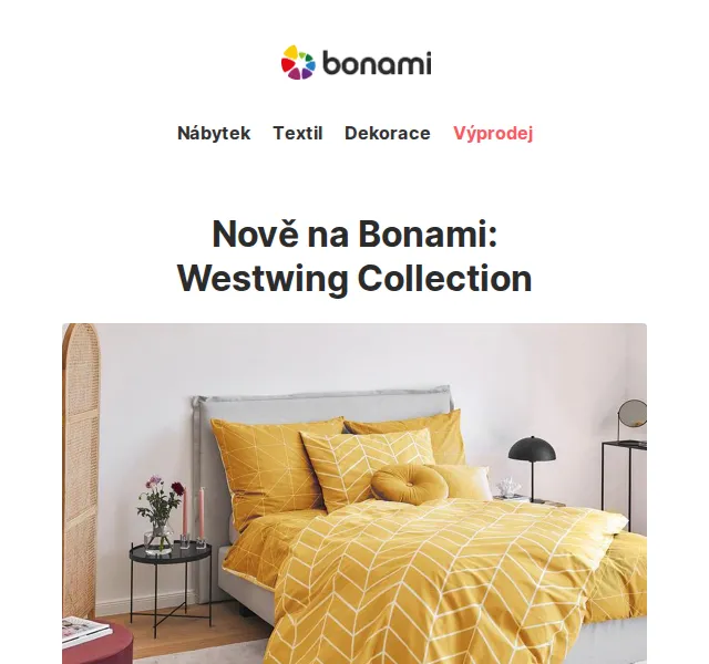 Bonami: Westwing Collection nově – slevy až 30 % – červen 2026 | Nuslet.cz