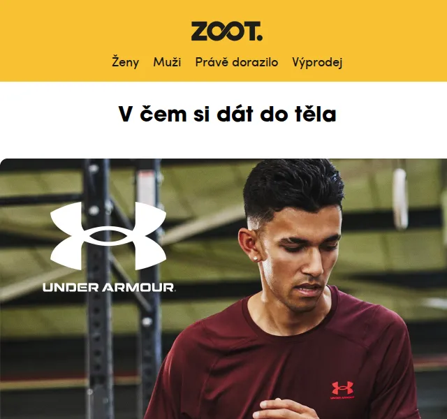 ZOOT: Under Armour a slevy až 55 % – červen 2026 | Nuslet.cz